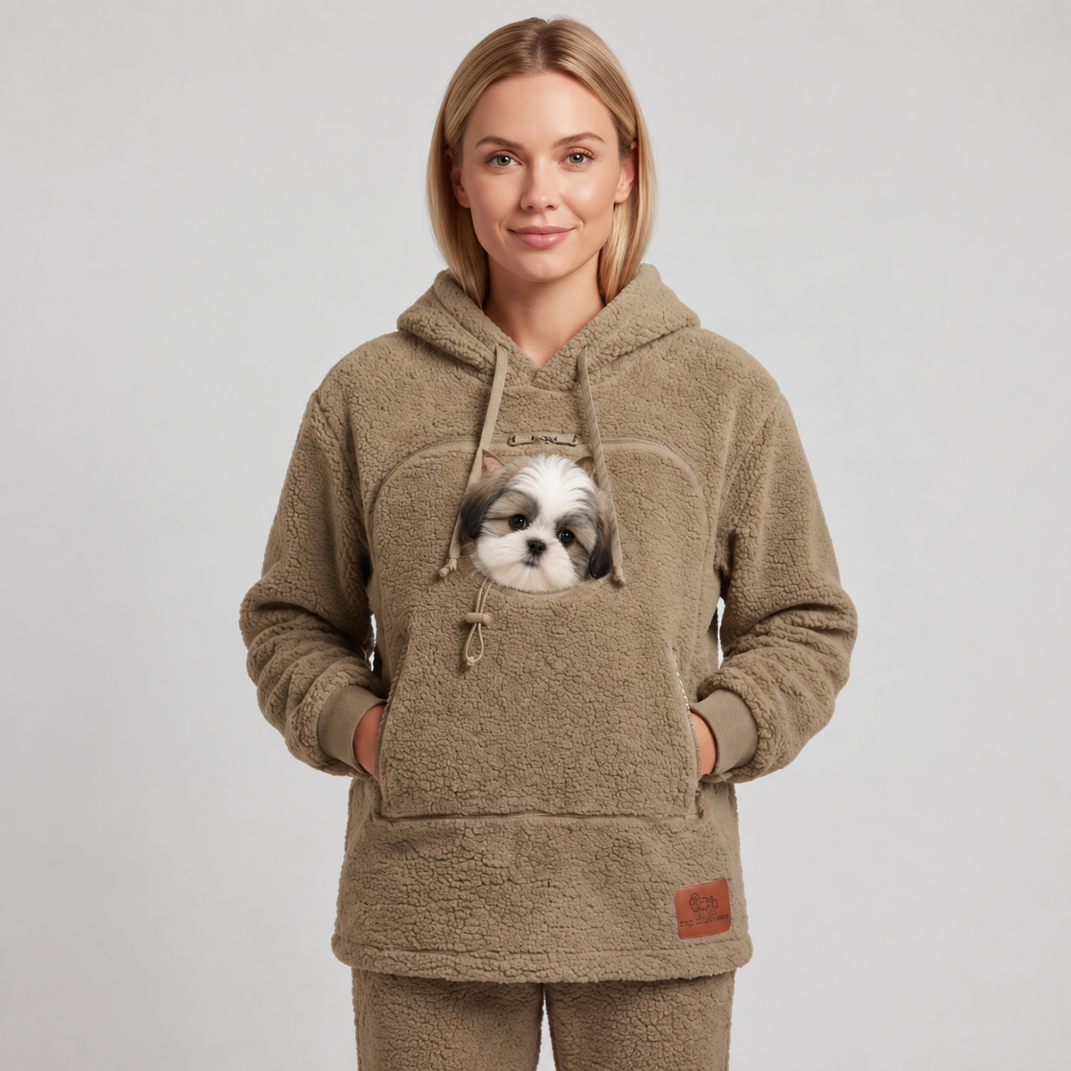 Hoogy™ Hoodie with Dog Carrier Pouch