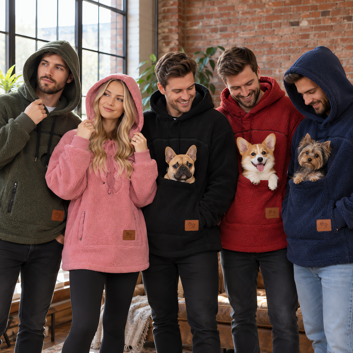 Hoogy™ Hoodie with Dog Carrier Pouch